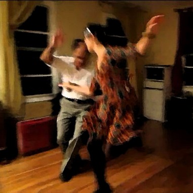 HM Larry & Emily dancing